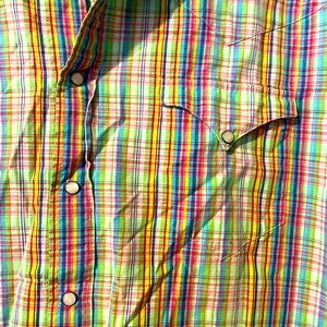 Mens Polo by Ralph Lauren (RL Western) long sleeve shirt with pearl snaps 2xl